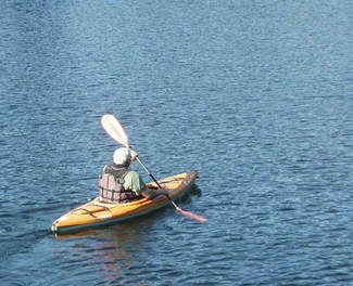 Picture of a kayaker